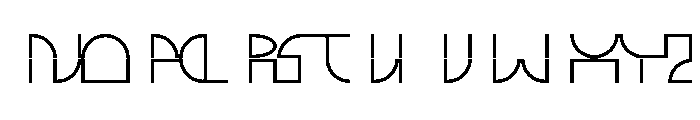 ABCGalapagosAB Light Font UPPERCASE