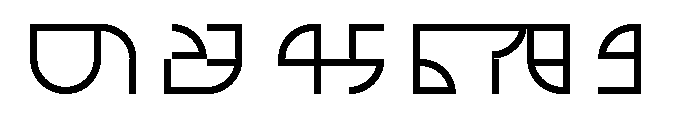 ABCGalapagosAB Regular Font OTHER CHARS