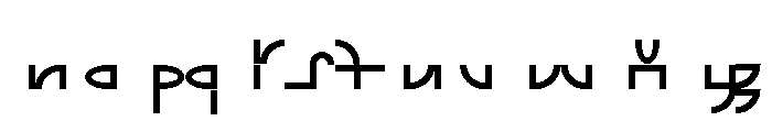 ABCGalapagosAB Semibold Font LOWERCASE