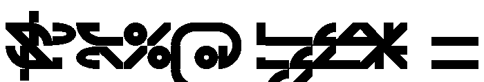 ABCGalapagosABC Black Font OTHER CHARS