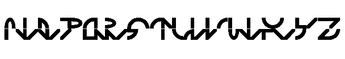 ABCGalapagosABC Bold Font UPPERCASE
