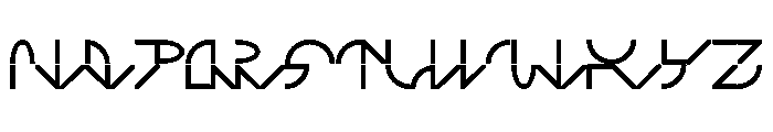 ABCGalapagosABC Regular Font UPPERCASE