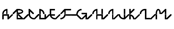 ABCGalapagosABC Semibold Font UPPERCASE