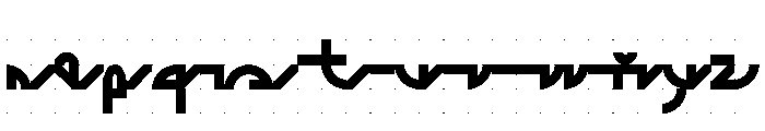 ABCGalapagosABCGrid Black Font LOWERCASE