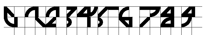ABCGalapagosABCGrid Bold Font OTHER CHARS