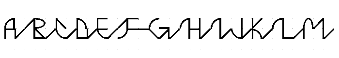ABCGalapagosABCGrid Light Font UPPERCASE