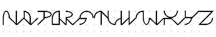 ABCGalapagosABCGrid Light Font UPPERCASE