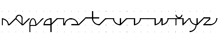 ABCGalapagosABCGrid Light Font LOWERCASE