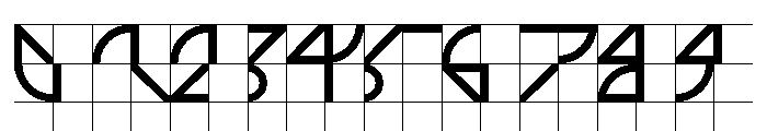 ABCGalapagosABCGrid Regular Font OTHER CHARS