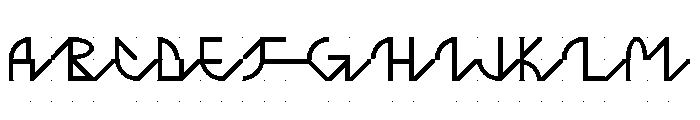 ABCGalapagosABCGrid Regular Font UPPERCASE