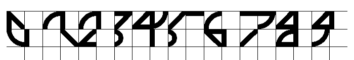 ABCGalapagosABCGrid Semibold Font OTHER CHARS