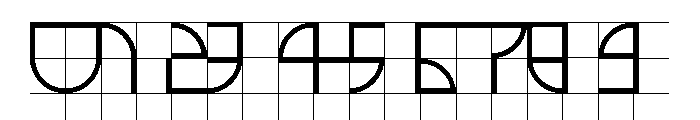 ABCGalapagosABGrid Light Font OTHER CHARS