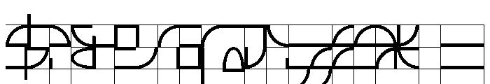 ABCGalapagosABGrid Light Font OTHER CHARS