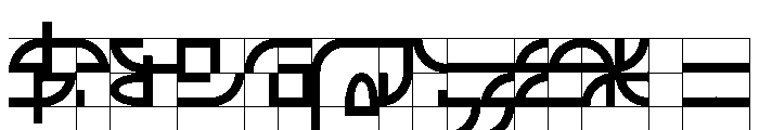 ABCGalapagosABGrid Semibold Font OTHER CHARS