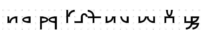 ABCGalapagosABGrid Semibold Font LOWERCASE