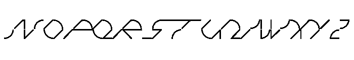 ABCGalapagosAC Light Font UPPERCASE