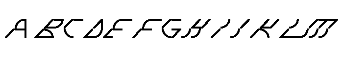 ABCGalapagosAC Regular Font UPPERCASE