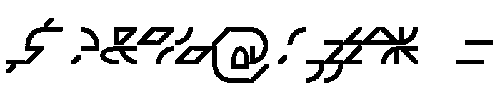 ABCGalapagosAC Semibold Font OTHER CHARS
