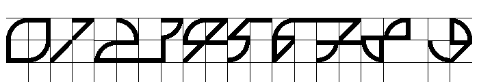 ABCGalapagosACGrid Regular Font OTHER CHARS