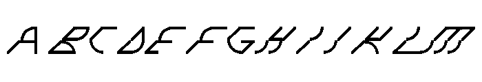ABCGalapagosACGrid Regular Font UPPERCASE