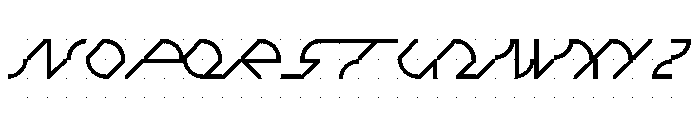 ABCGalapagosACGrid Regular Font UPPERCASE