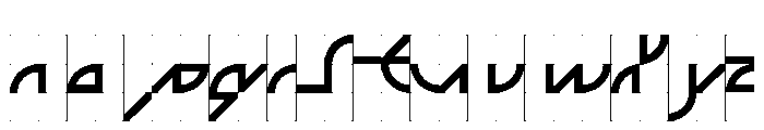 ABCGalapagosACGrid Semibold Font LOWERCASE