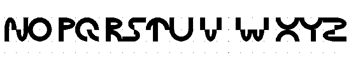 ABCGalapagosAGrid Black Font UPPERCASE