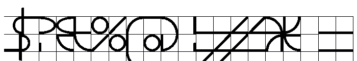 ABCGalapagosAGrid Light Font OTHER CHARS