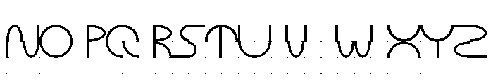 ABCGalapagosAGrid Light Font UPPERCASE