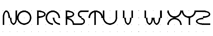 ABCGalapagosAGrid Regular Font UPPERCASE