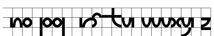 ABCGalapagosAGrid Semibold Font LOWERCASE