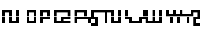 ABCGalapagosB Black Font UPPERCASE