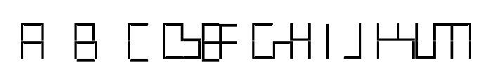 ABCGalapagosB Light Font UPPERCASE