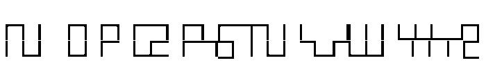ABCGalapagosB Light Font UPPERCASE