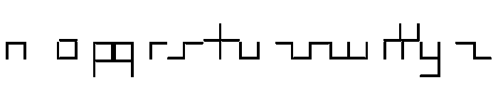 ABCGalapagosB Light Font LOWERCASE