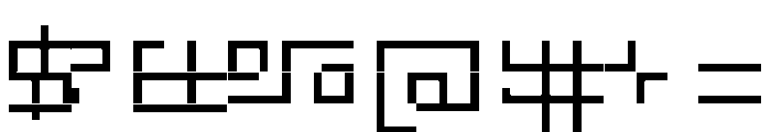 ABCGalapagosB Semibold Font OTHER CHARS
