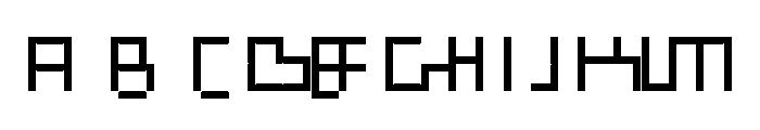 ABCGalapagosB Semibold Font UPPERCASE