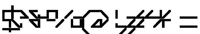 ABCGalapagosBC Semibold Font OTHER CHARS