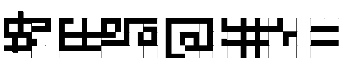 ABCGalapagosBGrid Black Font OTHER CHARS
