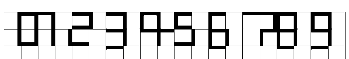 ABCGalapagosBGrid Regular Font OTHER CHARS