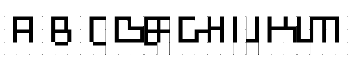 ABCGalapagosBGrid Semibold Font UPPERCASE
