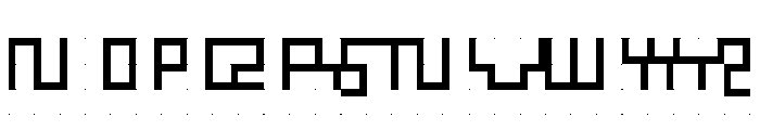 ABCGalapagosBGrid Semibold Font UPPERCASE