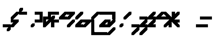 ABCGalapagosC Black Font OTHER CHARS