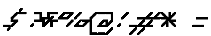 ABCGalapagosC Bold Font OTHER CHARS