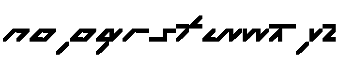 ABCGalapagosC Bold Font LOWERCASE