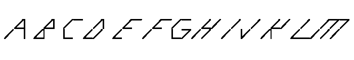 ABCGalapagosC Light Font UPPERCASE
