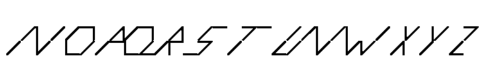 ABCGalapagosC Light Font UPPERCASE