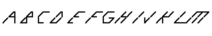 ABCGalapagosC Regular Font UPPERCASE