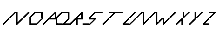 ABCGalapagosC Regular Font UPPERCASE