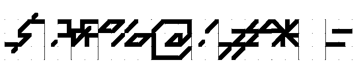ABCGalapagosCGrid Bold Font OTHER CHARS
